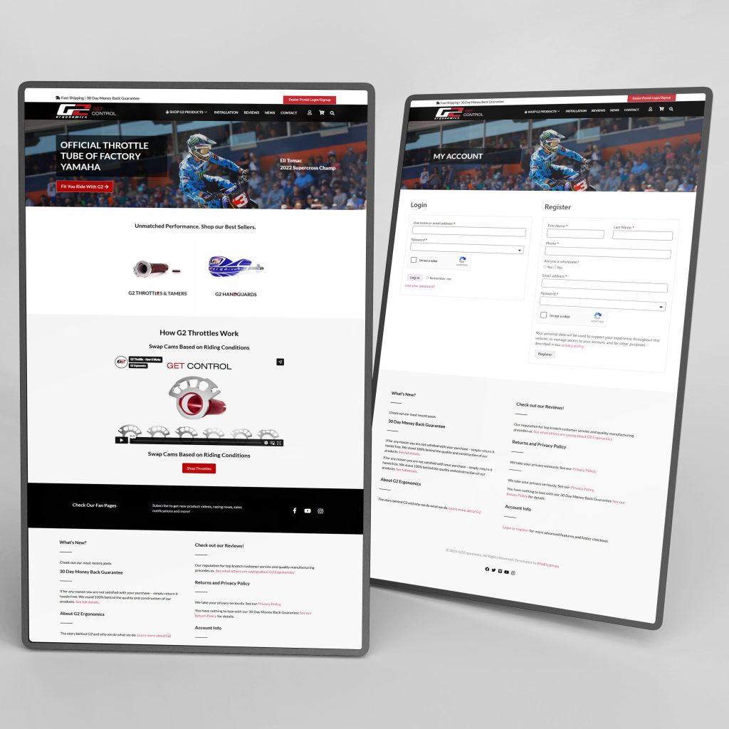 G2 Ergo Website