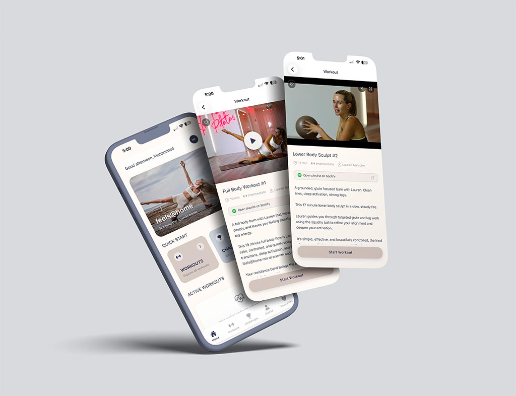 Feels at Home Fitness App — React Native Sydney