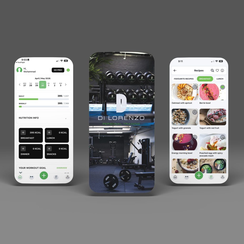 Di Lorenzo Fitness App — React Native Sydney