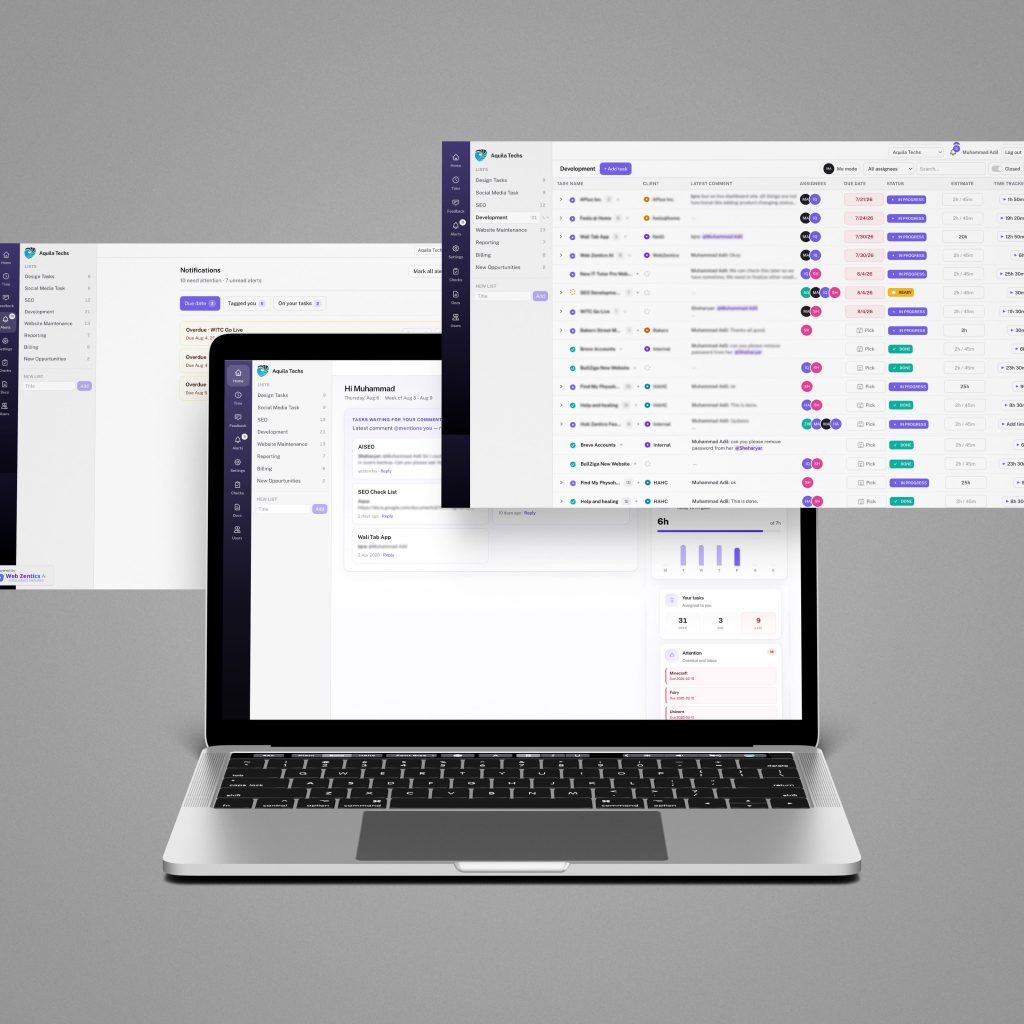 Hub Project Management Platform — screen 2