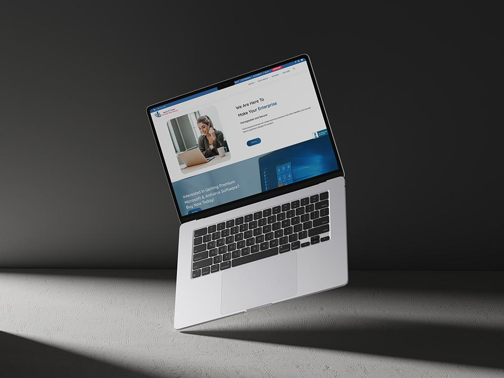 World IT Center Website — screen 3