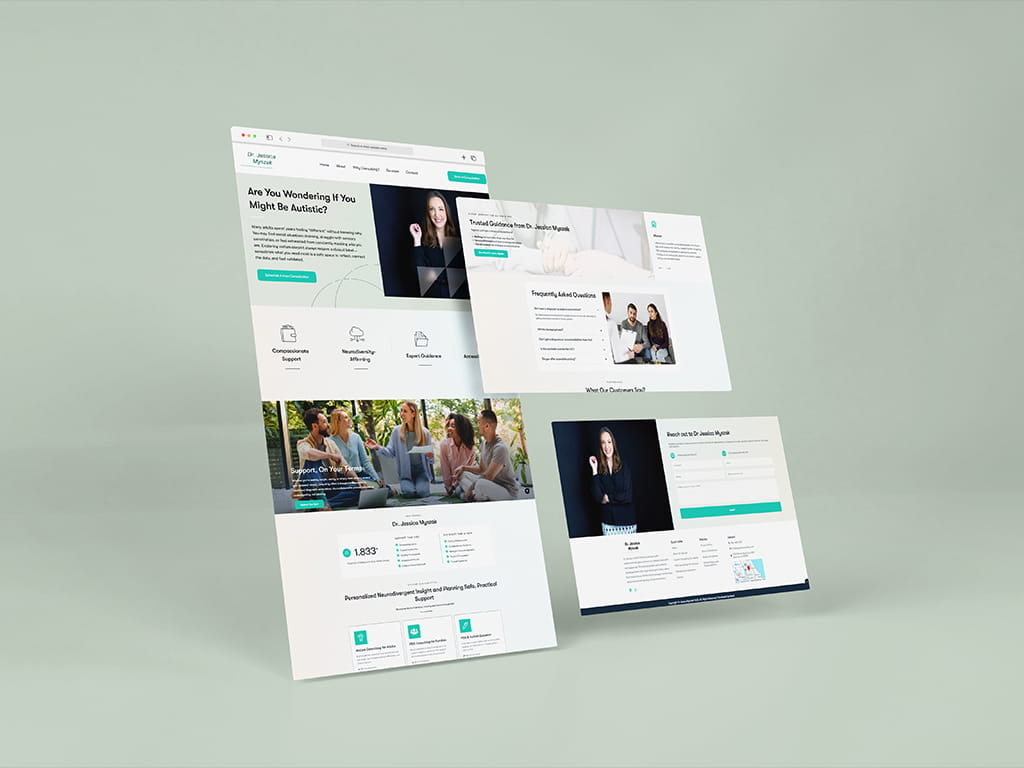 Dr. Jessica Website — screen 3
