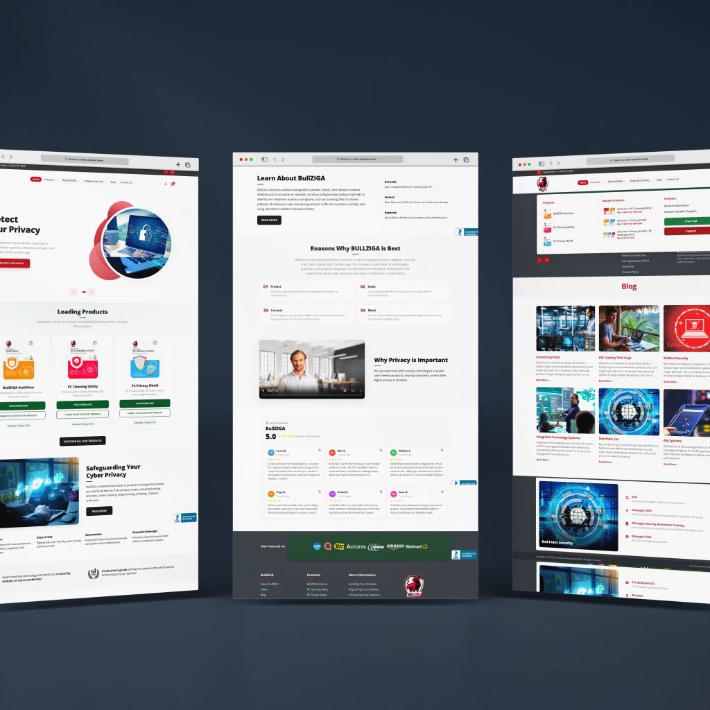 BullZIGA Website — screen 4