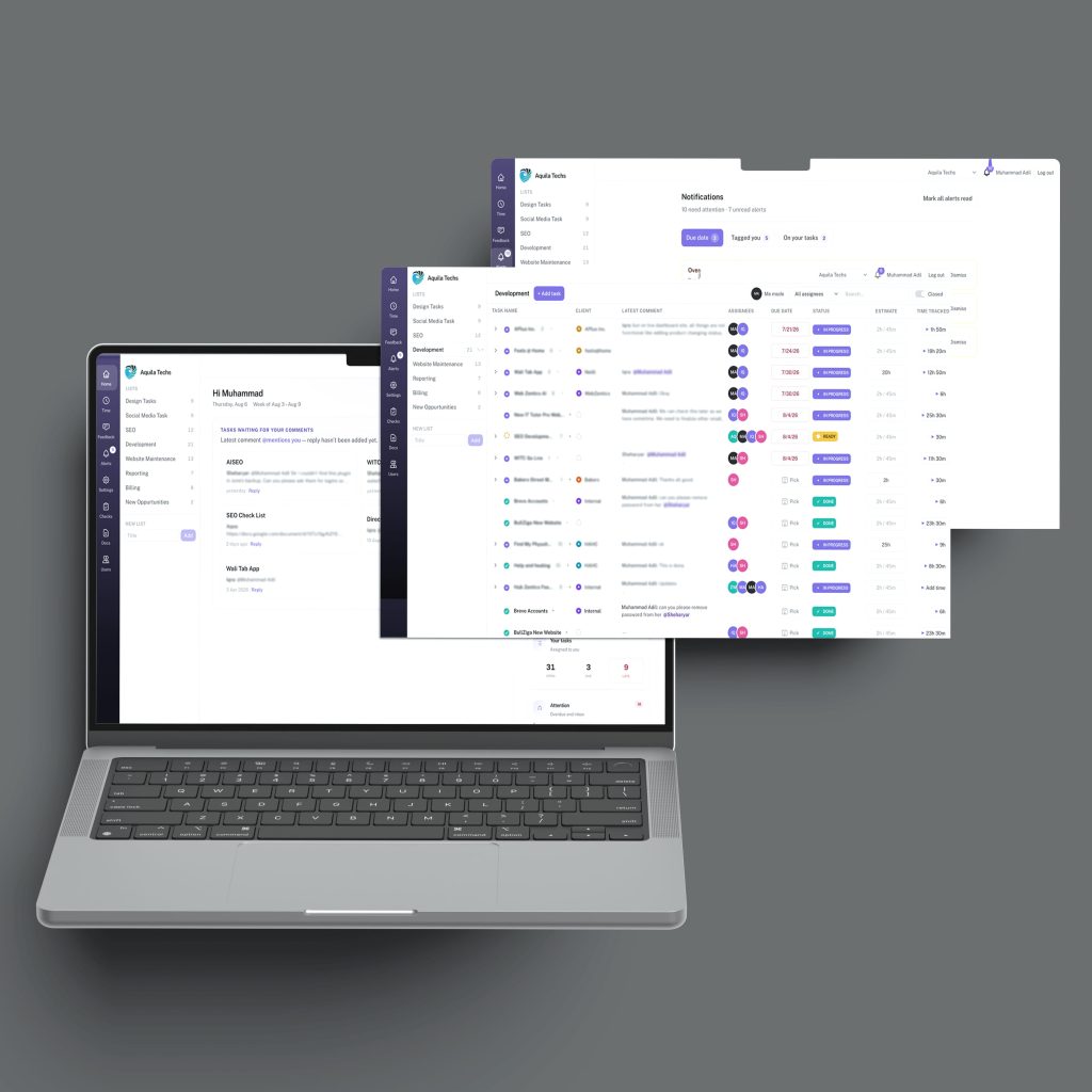 Hub Project Management Platform — screen 4
