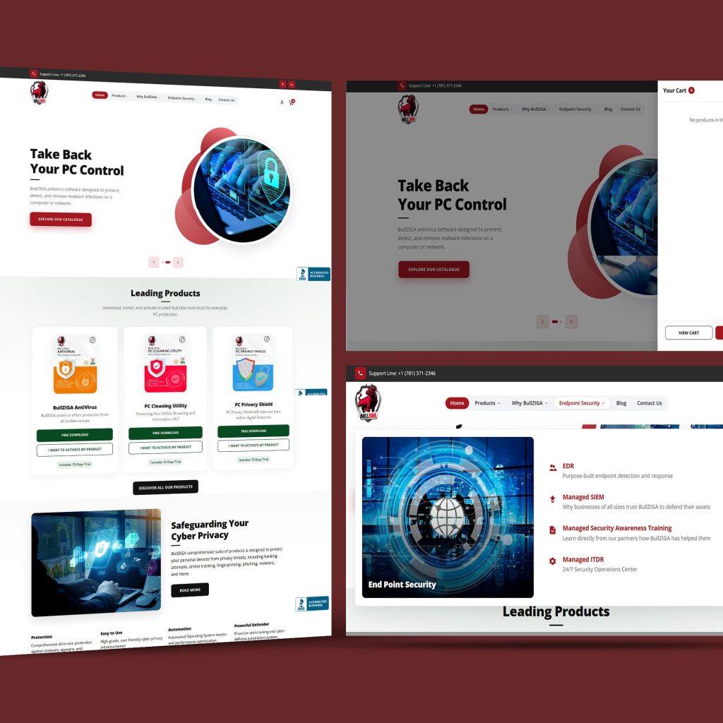 BullZIGA Website — screen 5