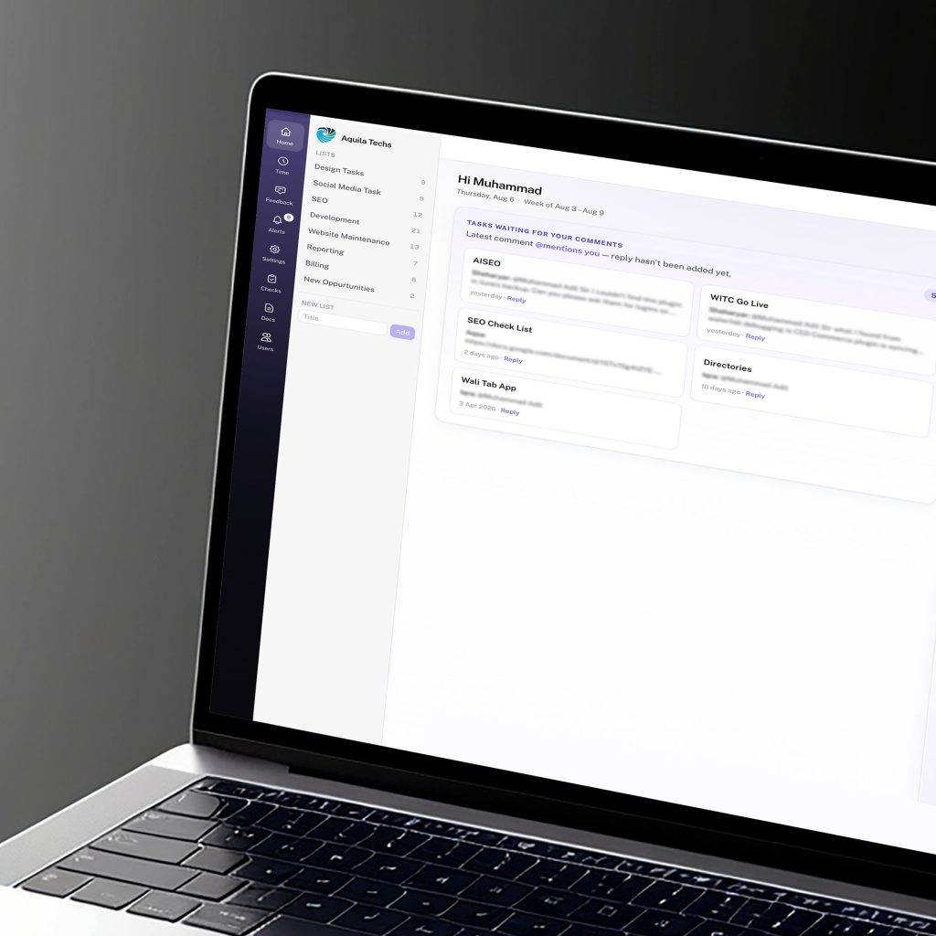 Hub Project Management Platform — screen 21
