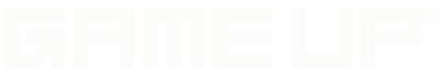 GAME UP Nutrition logo horizontal white