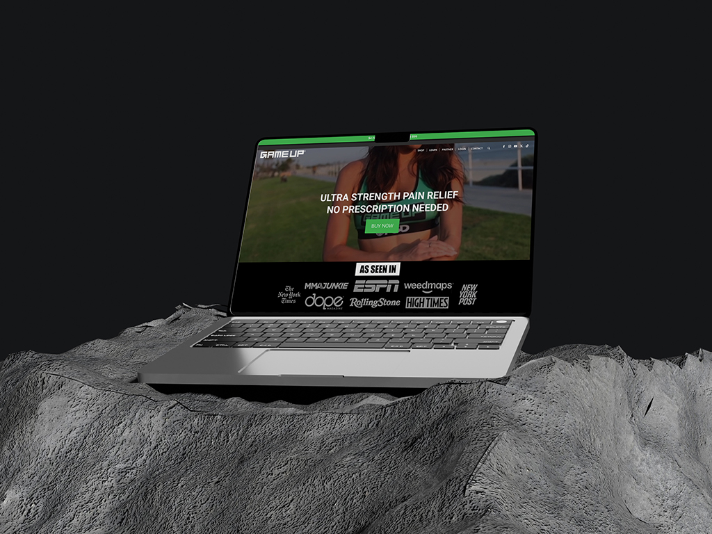 Game Up Website